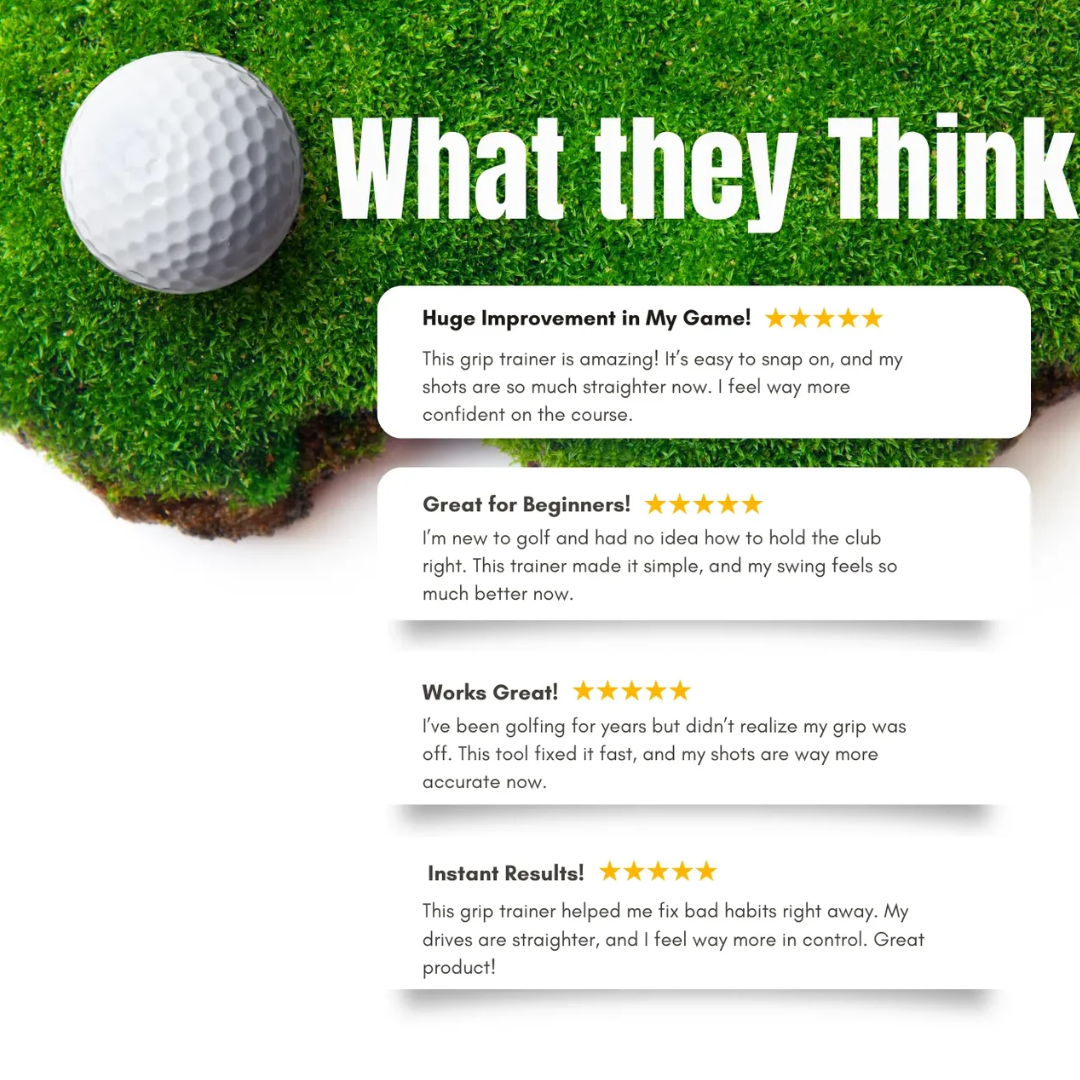 Perfect Your Grip, Drive Longer & Straighter – Golf Grip Trainer