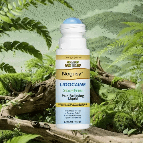 ✅ Negusy™ Lidocaine Scar-Free Pain Relief Liquid – AAOS Approved 👨⚕️ Reduces Joint Pain, Swelling & Stiffness
