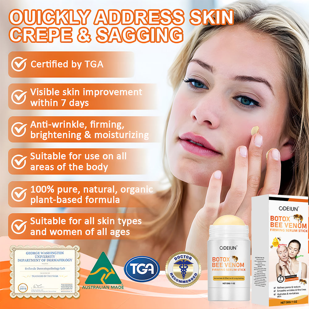 âĄđĽLimited Time Only: Get 50% Off Now! đ Odeiun⢠Botox Bee Venom Firming Serum Stick