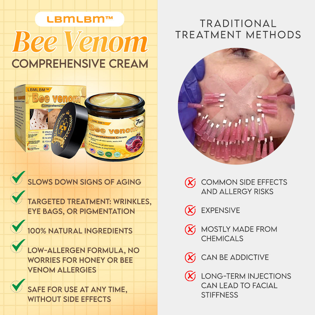 Made and Shipped from USA ✨ LBMLBM™ Bee venom Comprehensive Cream 🔥 LAST DAY 80% OFF)