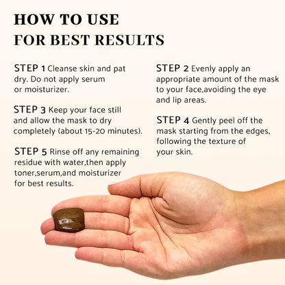 Zakdavi™ Herbal Spots Peel-Off Facial Mask