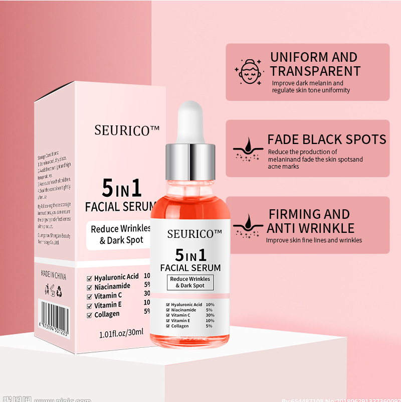 🔥Last Day Promotion 50% OFF🔥 -SEURICO™ 5IN1 FACIAL SERUM