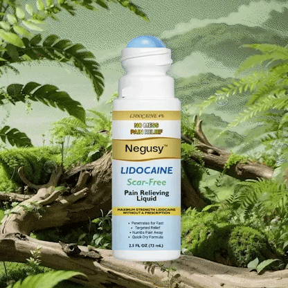 ✅ Negusy™ Lidocaine Scar-Free Pain Relief Liquid – AAOS Approved 👨‍⚕️ Reduces Joint Pain, Swelling & Stiffness
