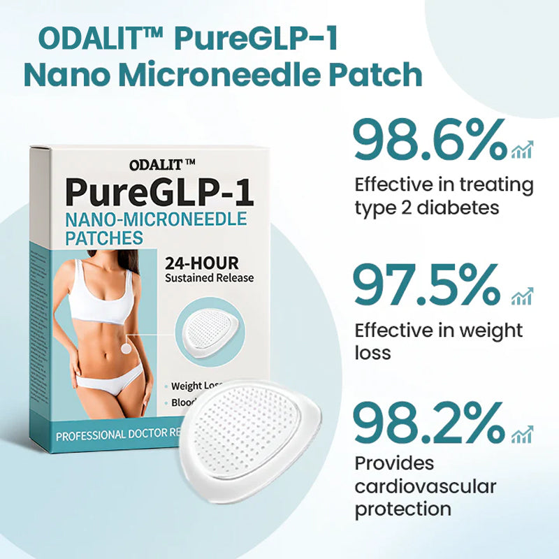 ODALIT™ PureGLP-1 Nano Microneedle Patch  A Needle-Free GLP-1 Breakthrough for Weight & Blood Sugar Control