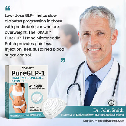 ODALIT™ PureGLP-1 Nano Microneedle Patch  A Needle-Free GLP-1 Breakthrough for Weight & Blood Sugar Control