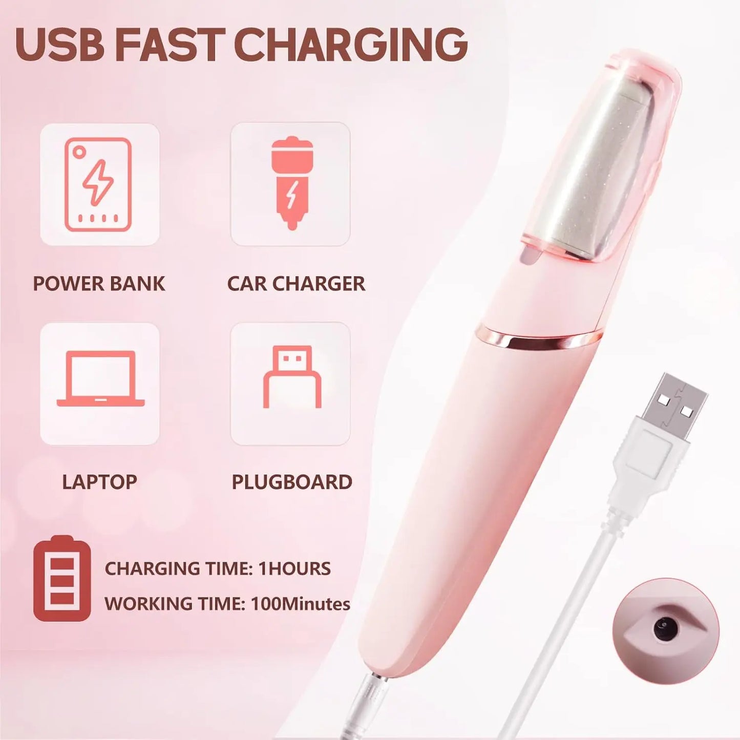 ODEIUN™ Rechargeable Electric Foot Callus Remover