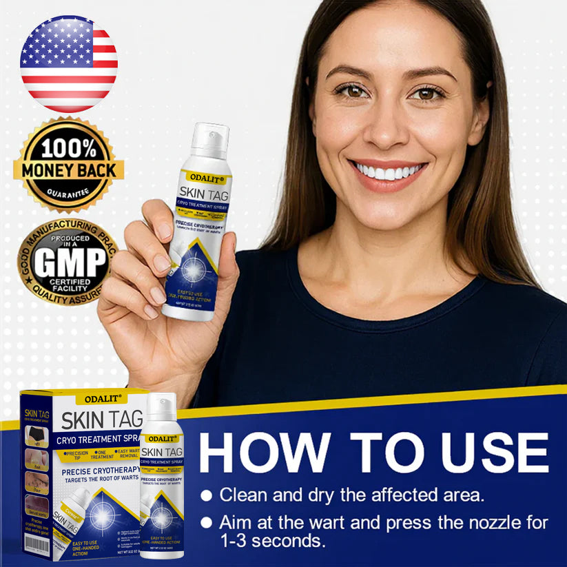 ❄️ ODALIT®: The Dermatologist-Grade Spray That Freezes Away Skin Tags & Warts.