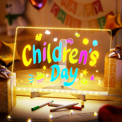 Creative LED Drawing Board for Kids - Mess-Free Fun ✨