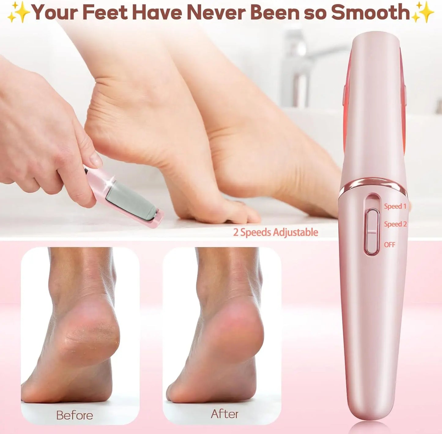 ODEIUN™ Rechargeable Electric Foot Callus Remover