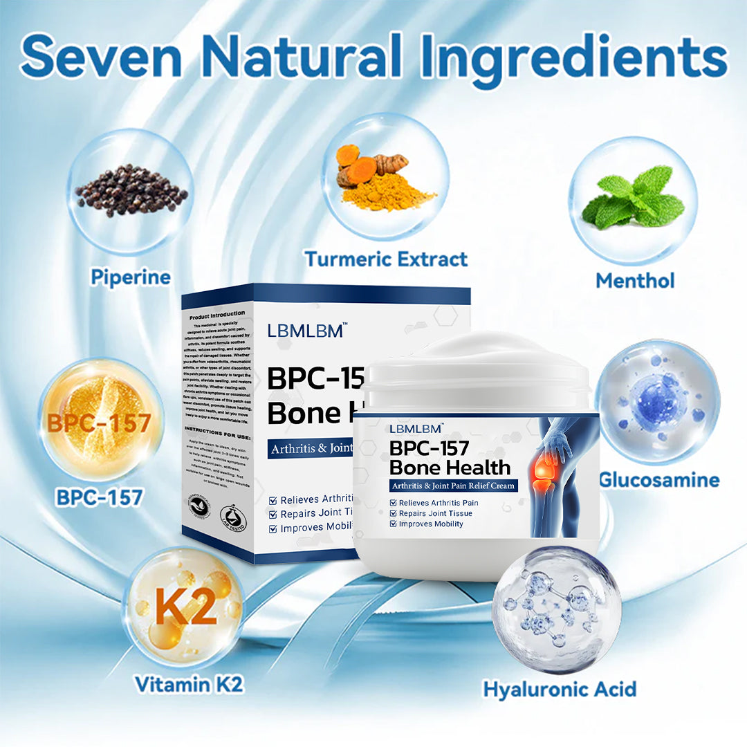 LBMLBM™ BPC-157 Joint Healing Cream  FDA Certified (Targets arthritis, nerve pain, rheumatism & sports-related stiffness for better mobility)