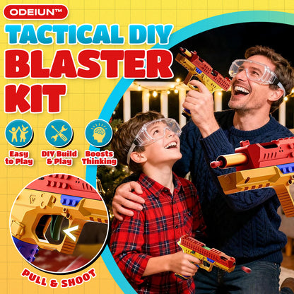 ODEIUN™ Tactical DIY Blaster Kit – Realistic Shell Ejection & Slide Lock