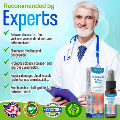 🎁 ODEIUN™ VeinGuard Herbal Spray – ✅ Clinically Proven to Visibly Erase Varicose Veins with Rapid, Targeted Relief!