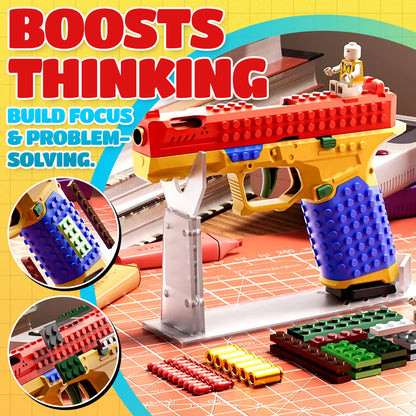 ODEIUN™ Tactical DIY Blaster Kit – Realistic Shell Ejection & Slide Lock