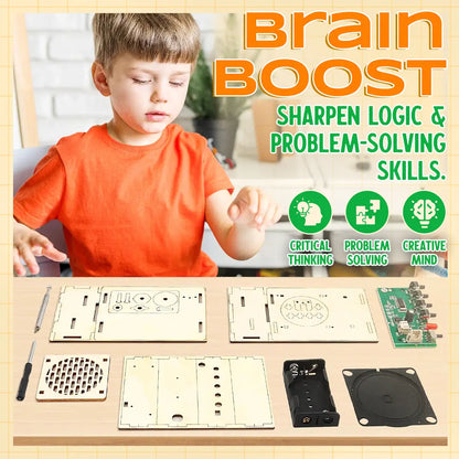 🚫 Screen-Free Fun! 📻 DIY Mini Radio Education Kit 🔥