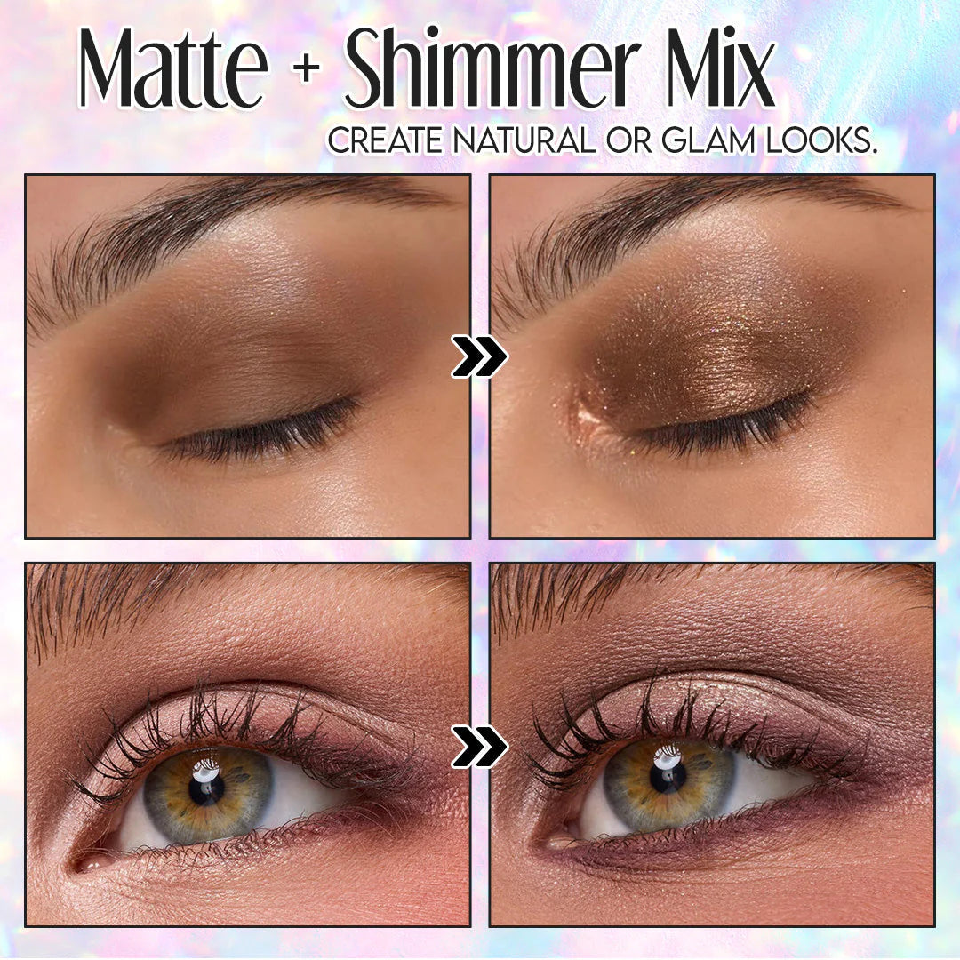 JEREMYTIS™ Natural Eye Shadow Palette✨ Multi-Color Matte & Shimmer Set 🌸