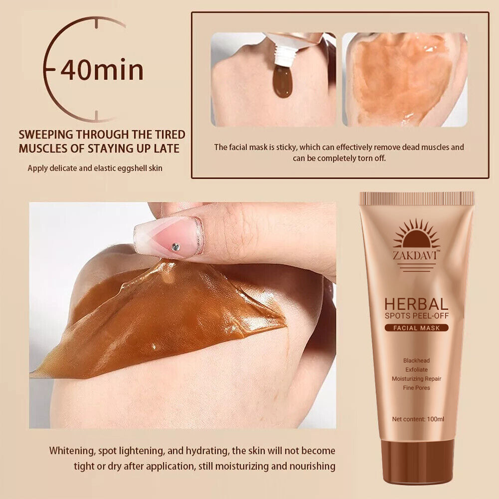 Zakdavi™ Herbal Spots Peel-Off Facial Mask