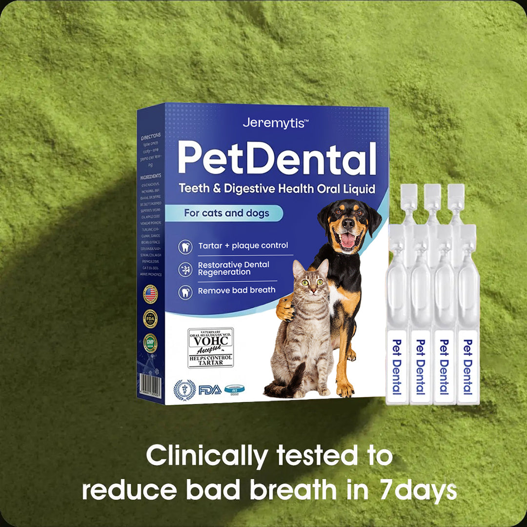 🐾 JEREMYTIS™ Pet Dental Oral Liquid – Fresh Breath & Tartar Care 🦷✨