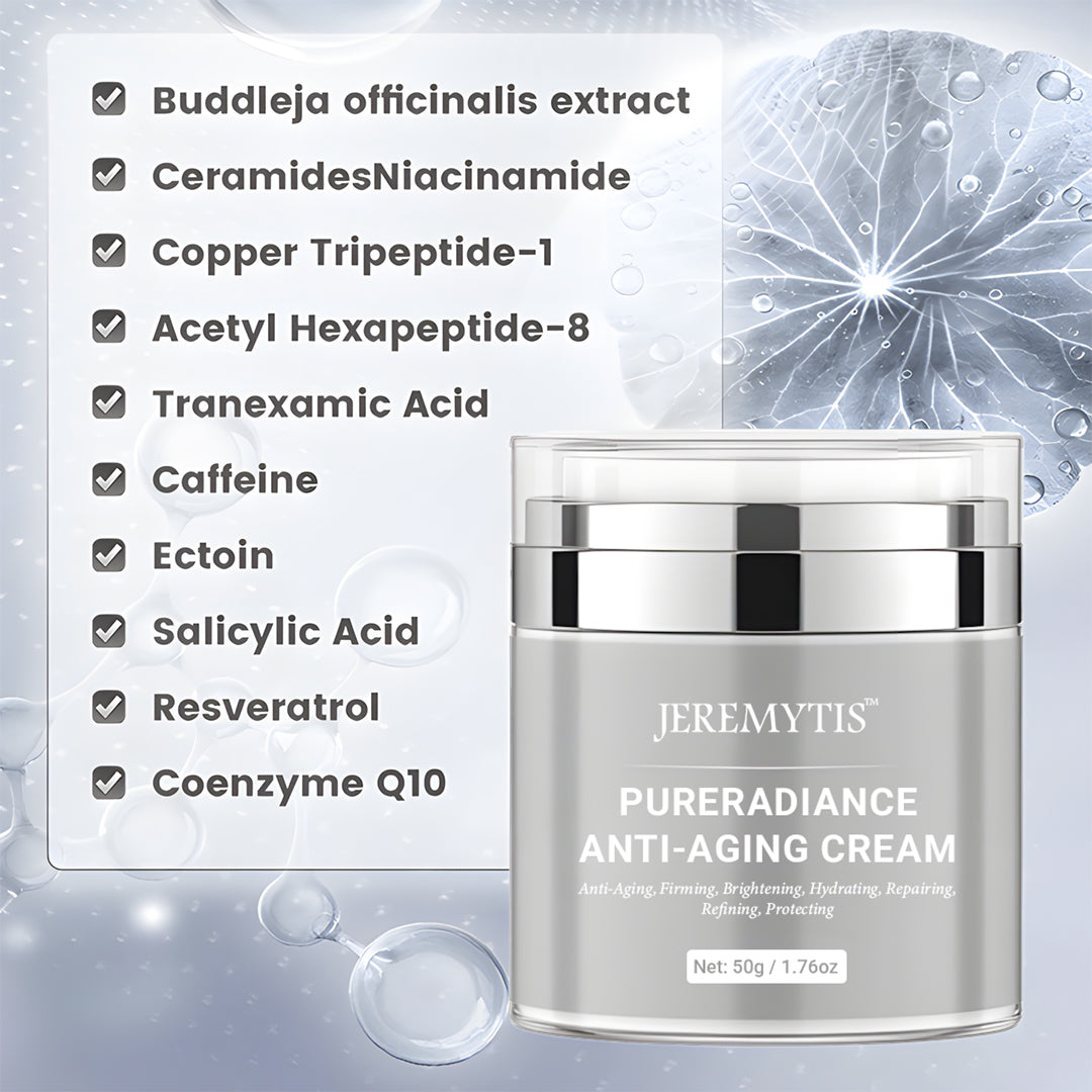 JEREMYTIS™ PureRadiance Anti-Aging Cream – Smooth Wrinkles, Brighten Skin & Restore Youthful Glow