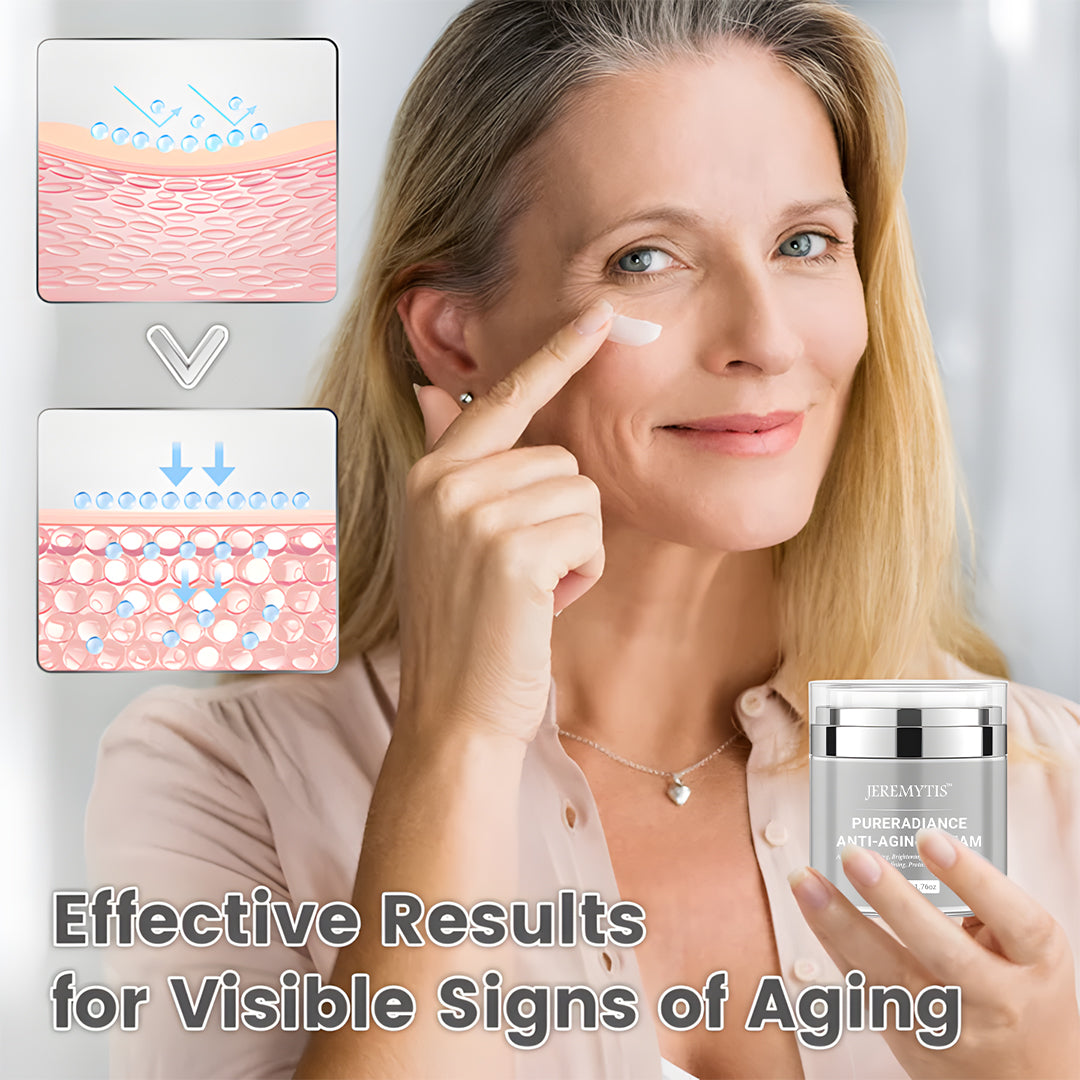 JEREMYTIS™ PureRadiance Anti-Aging Cream – Smooth Wrinkles, Brighten Skin & Restore Youthful Glow