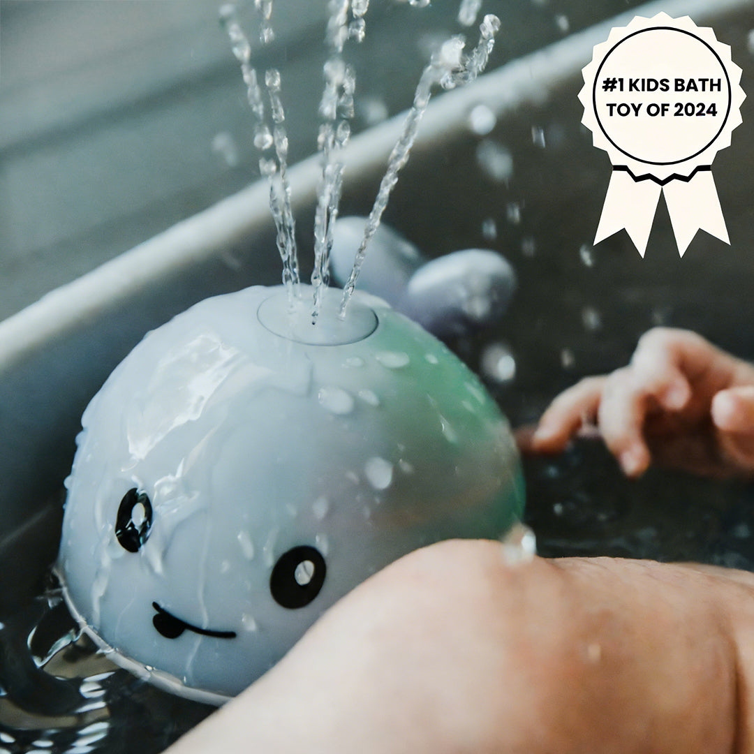 ODEIUN™ Light-Up Whale: The World's Favorite Automatic Induction Bath Toy for Happy Babies
