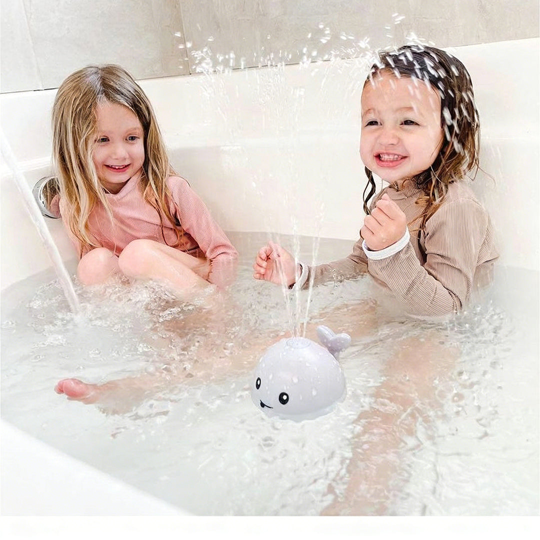 ODEIUN™ Light-Up Whale: The World's Favorite Automatic Induction Bath Toy for Happy Babies