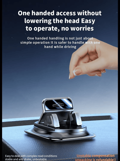 🔥 Black Friday Sale Is On Fire! Car phone holder 360 degree rotation, suitable for car navigation in-car dashboard