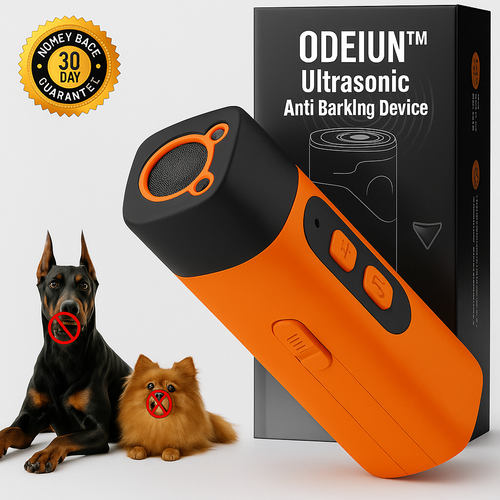 ODEIUN™ Ultrasonic Anti Barking Device|Effective, humane, and easy to use — peace is just a click away! 🌟🐶