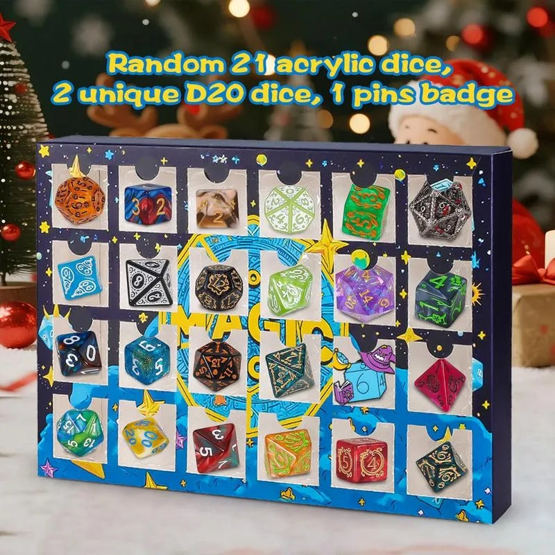 🎄🎲2025 Christmas Dice Advent Calendar