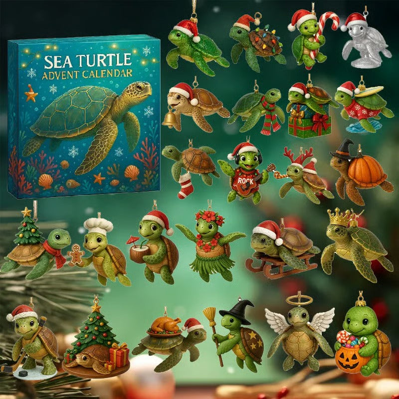 🐢💙 SEA TURTLE ADVENT CALENDAR 2025