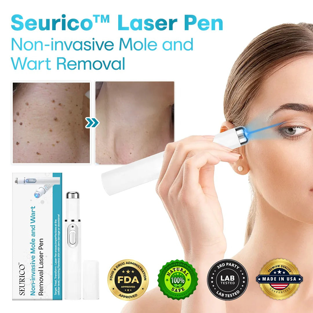 ✨Seurico™ Laser Pen - Non-invasive Mole and Wart Removal